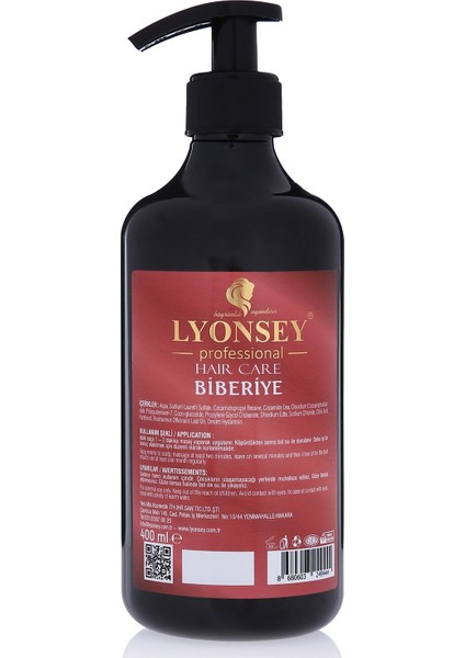 Biberiye Özlü Şampuan 400 ml + Keratin Komplex Saç Maskesi 500 ml