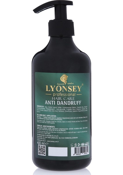 Kepek Şampuan 400 ml + Keratin Komplex Saç Maskesi 500 ml