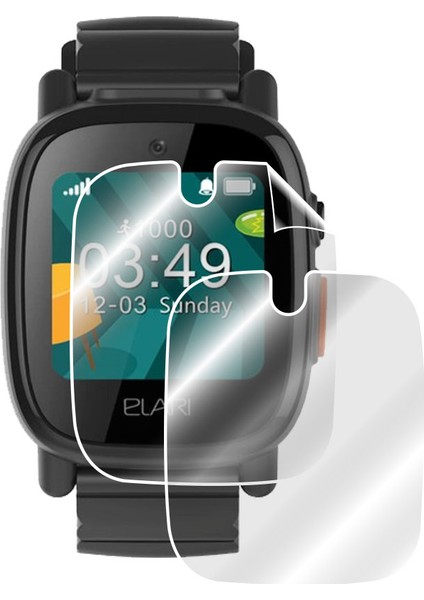 Elari Fixitime 3 Akıllı Çocuk Saati Için Ekran Koruyucu (2 Adet)