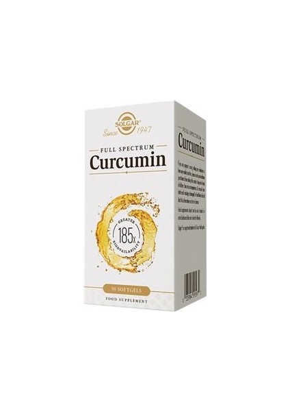 Curcumin (Full Spectrum) 185X 30 Tablet