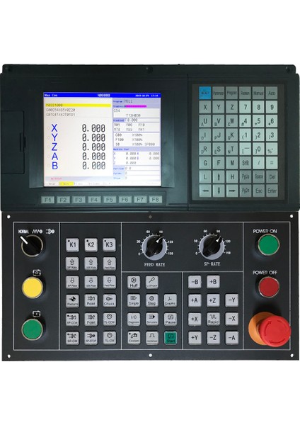 5 Eksen Freze Cnc Kontrol Paneli