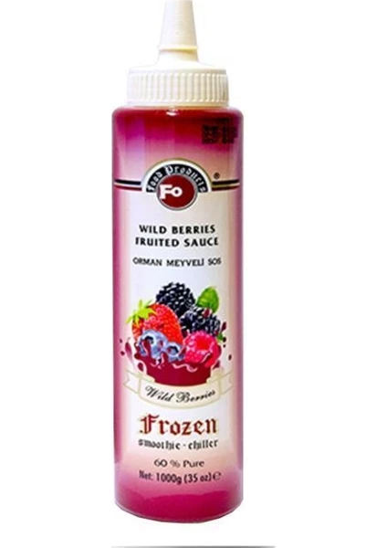 Fo Frozen Orman Meyvesi Aromalı Püre