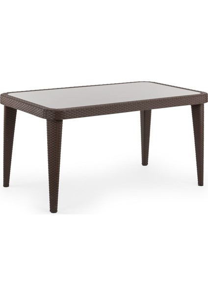 Rattan Plastik Venge Dış Mekan Bahçe Masa Sandalye Takımı