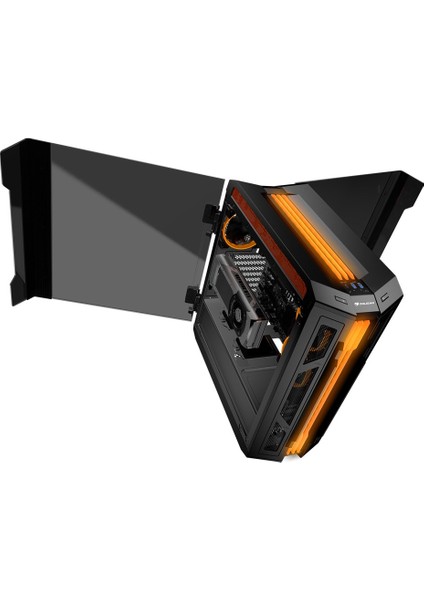 Gemini T CGR-6KMTB-RGB LED Panel ATX Bilgisayar Kasa fiyatları