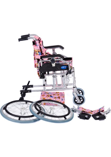 KY980LQ-30 Alüminyum Pediatrik Özellikli Tekerlekli Sandalye indirimleri