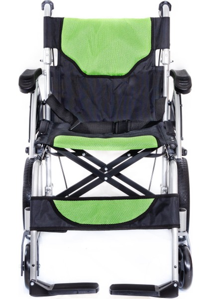 KY863LAJ-A12 Alüminyum Transfer Özellikli Refakatçı Frenli Hafif Tekerlekli Sandalye modelleri