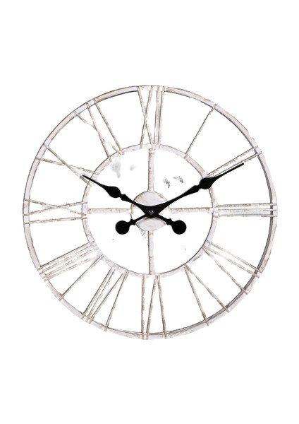 More Dizayn 50 cm Metal Duvar Saati