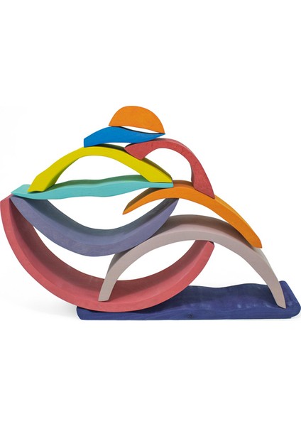 Waldorf Gün Batımı Blokları modelleri