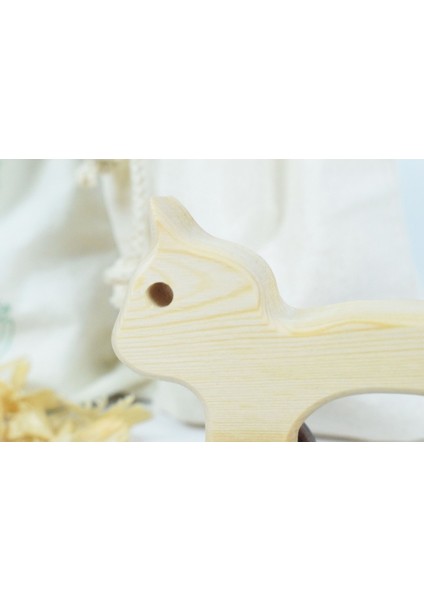 Kedi Ahşap Oyuncak Araba modelleri