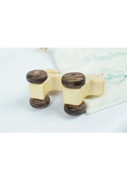 Kedi Ahşap Oyuncak Araba indirimleri