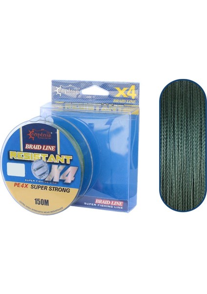 Resistant Braid Line X4 Green Ip Olta Misinası 150 mt