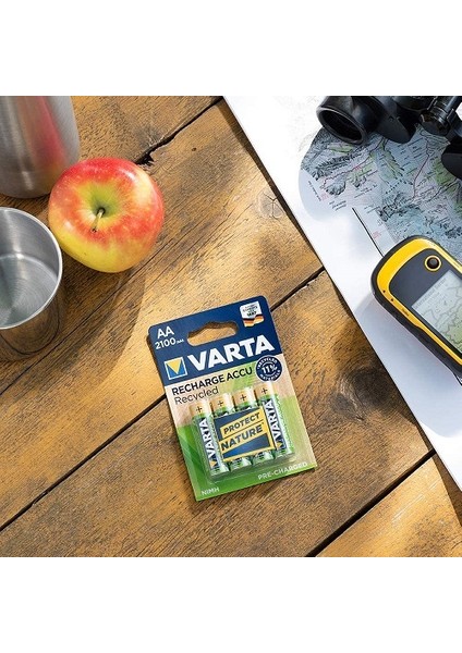2100 Mah 1.2V AA Şarjlı Pil 56616 8'li