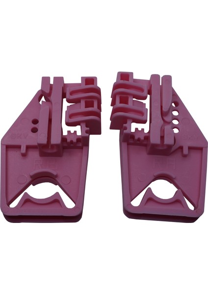 BWR338+BWR339 Skoda Octavia MK2 A5 1Z3 1Z5 2004-2013 4/5-Kapı 1Z1837462 İçin Ön Sağ Cam Kriko Tamir Klipsi A+B