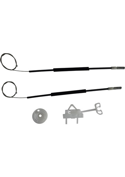 Fiat Linea 323 110 2007-2018 51898679 İçin Elektrikli Arka Sol Kapı Cam Kriko Tamir Seti