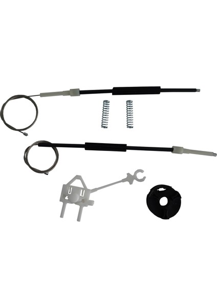 Fiat Doblo MK1 MPV Van 119 223 2001-2010 51718403 İçin Ön Sağ Kapı Cam Kriko Tamir Seti fiyatları