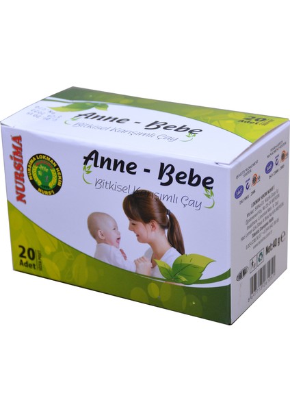 Anne - Bebe Bitkisel Karışımlı Çay 20'li