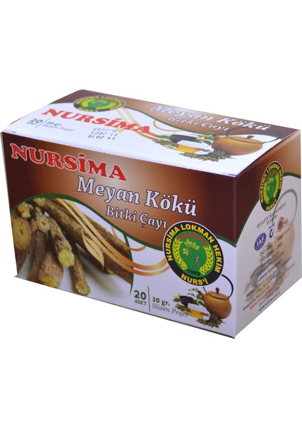 Meyan Kökü Bitki Çayı 20'li