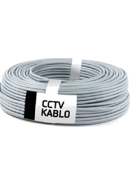 Oem Cctv Kablo 2+1 (0,22) - 100M