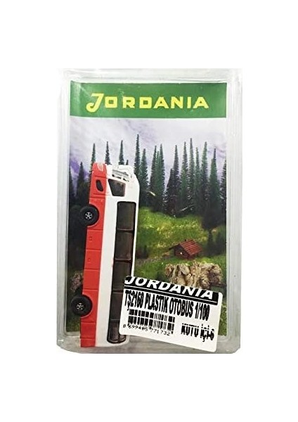 Maket Plastik Otobüs 1/100 TŞ2160
