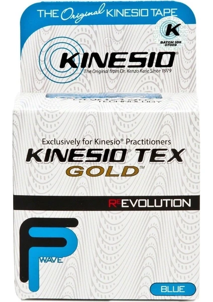 Kinesio Tape Tex Gold 5 cm x 5 m Band Mavi