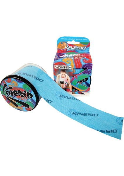 Tex Performance + 5 cm x 5 m Logolu Band Mavi