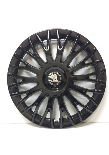 Skoda 13 Inç Piano Black Jant Kapağı 4 Adet
