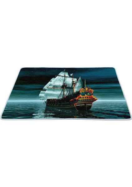 Kaymaz Deri Taban Banyo Paspas Takımı 50 x 60 cm - 60 x 100 cm