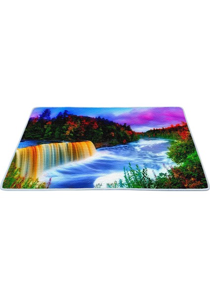 Kaymaz Deri Taban Banyo Paspas Takımı 50 x 60 cm - 60 x 100 cm