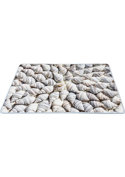 Kaymaz Deri Taban Banyo Paspas Takımı 50 x 60 cm - 60 x 100 cm