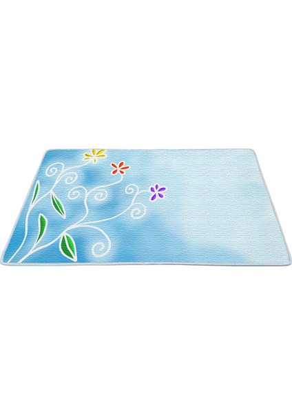 Kaymaz Deri Taban Banyo Paspas Takımı 50 x 60 cm - 60 x 100 cm