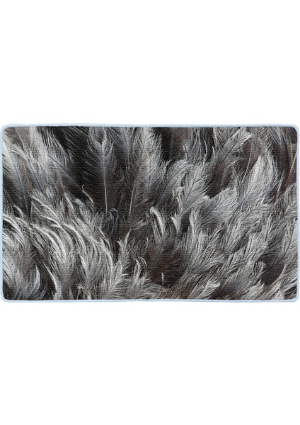 Kaymaz Deri Taban Banyo Paspas Takımı 50 x 60 cm - 60 x 100 cm