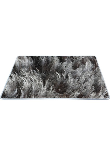 Kaymaz Deri Taban Banyo Paspas Takımı 50 x 60 cm - 60 x 100 cm