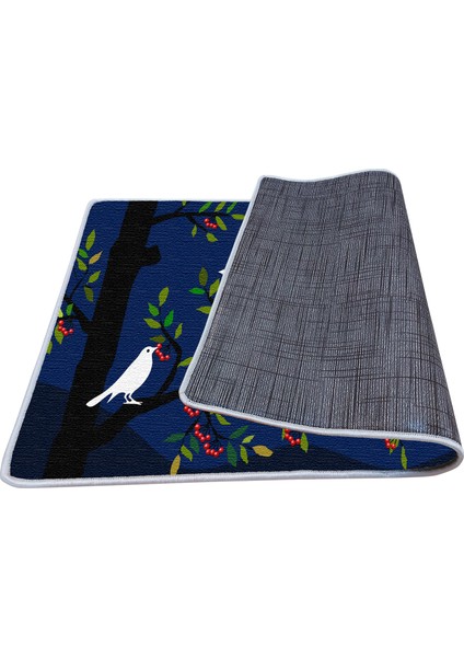 Kaymaz Deri Taban Banyo Paspas Takımı 50 x 60 cm - 60 x 100 cm