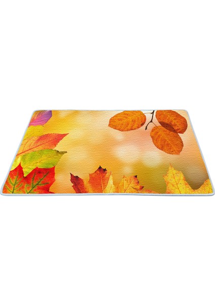 Kaymaz Deri Taban Banyo Paspas Takımı 50 x 60 cm - 60 x 100 cm