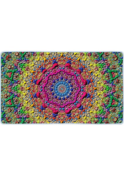 Kaymaz Deri Taban Banyo Paspas Takımı 50 x 60 cm - 60 x 100 cm