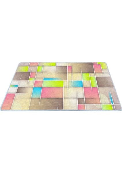 Kaymaz Deri Taban Banyo Paspas Takımı 50 x 60 cm - 60 x 100 cm