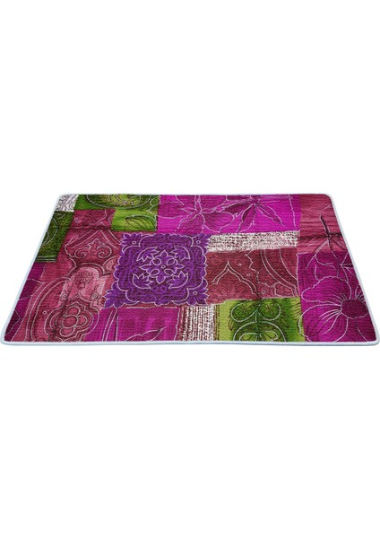 Kaymaz Deri Taban Banyo Paspas Takımı 50 x 60 cm - 60 x 100 cm