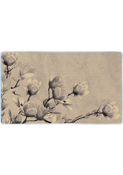 Kaymaz Deri Taban Banyo Paspas Takımı 50 x 60 cm - 60 x 100 cm