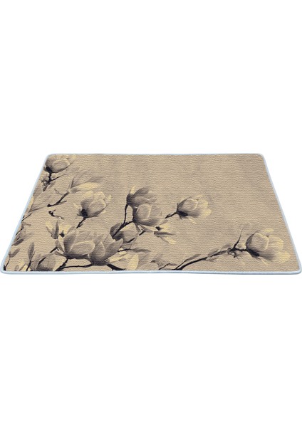 Kaymaz Deri Taban Banyo Paspas Takımı 50 x 60 cm - 60 x 100 cm