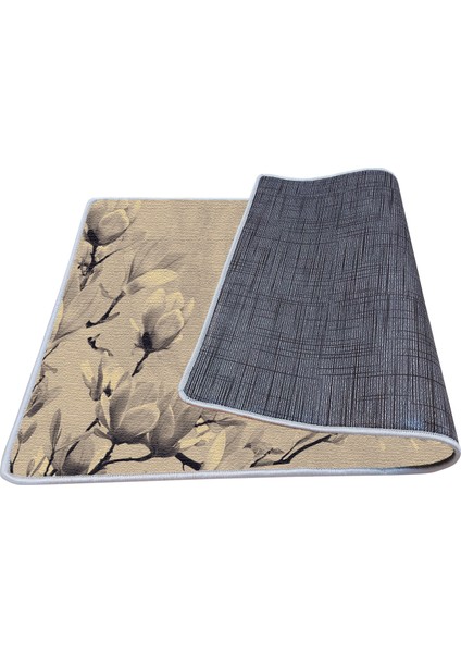 Kaymaz Deri Taban Banyo Paspas Takımı 50 x 60 cm - 60 x 100 cm