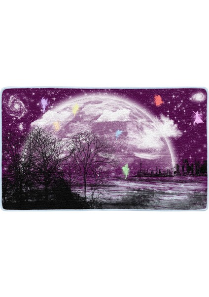 Kaymaz Deri Taban Banyo Paspas Takımı 50 x 60 cm - 60 x 100 cm