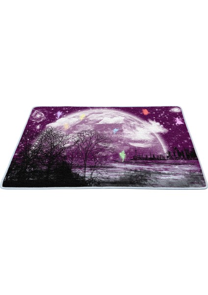 Kaymaz Deri Taban Banyo Paspas Takımı 50 x 60 cm - 60 x 100 cm