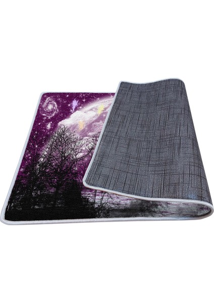 Kaymaz Deri Taban Banyo Paspas Takımı 50 x 60 cm - 60 x 100 cm