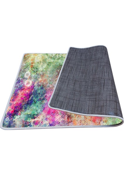 Kaymaz Deri Taban Banyo Paspas Takımı 50 x 60 cm - 60 x 100 cm