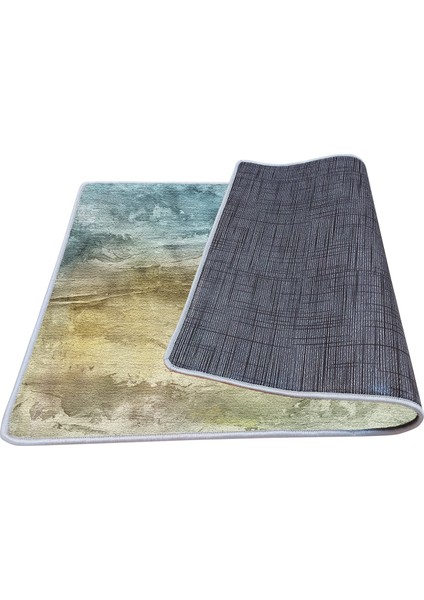 Kaymaz Deri Taban Banyo Paspas Takımı 50 x 60 cm - 60 x 100 cm