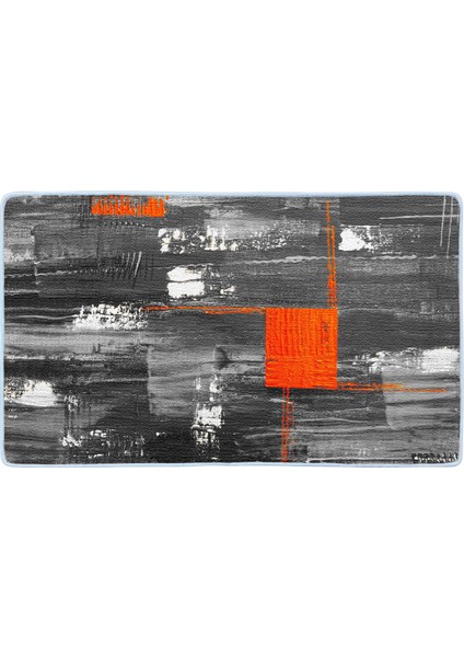 Kaymaz Deri Taban Banyo Paspas Takımı 50 x 60 cm - 60 x 100 cm