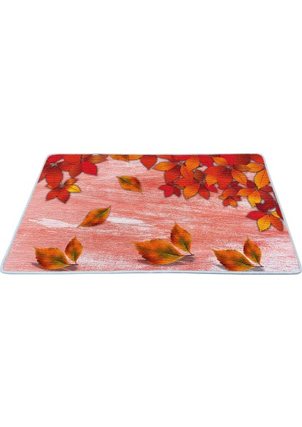 Kaymaz Deri Taban Banyo Paspas Takımı 50 x 60 cm - 60 x 100 cm