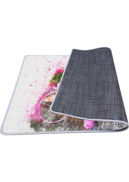 Kaymaz Deri Taban Banyo Paspas Takımı 50 x 60 cm - 60 x 100 cm