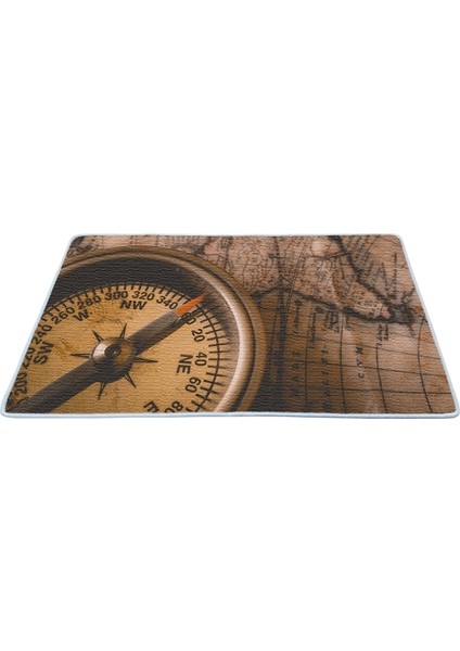 Kaymaz Deri Taban Banyo Paspas Takımı 50 x 60 cm - 60 x 100 cm