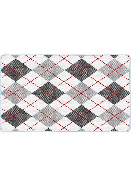 Kaymaz Deri Taban Banyo Paspas Takımı 50 x 60 cm - 60 x 100 cm